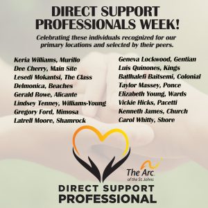 Direct Support Professionals Week