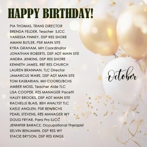 October Birthdays