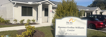 Arc of the St Johns Graduate Program building